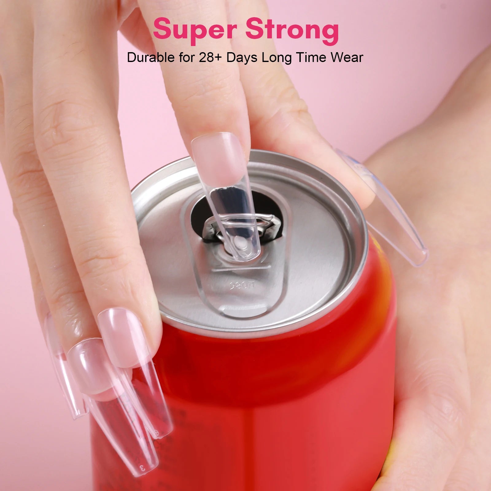 Makartt Super Strong Nail Glue for Press on Nails: Acrylic Nail Tips-Fake Nails-Salon Quality Brush On Quick Dry, Easy Applicate
