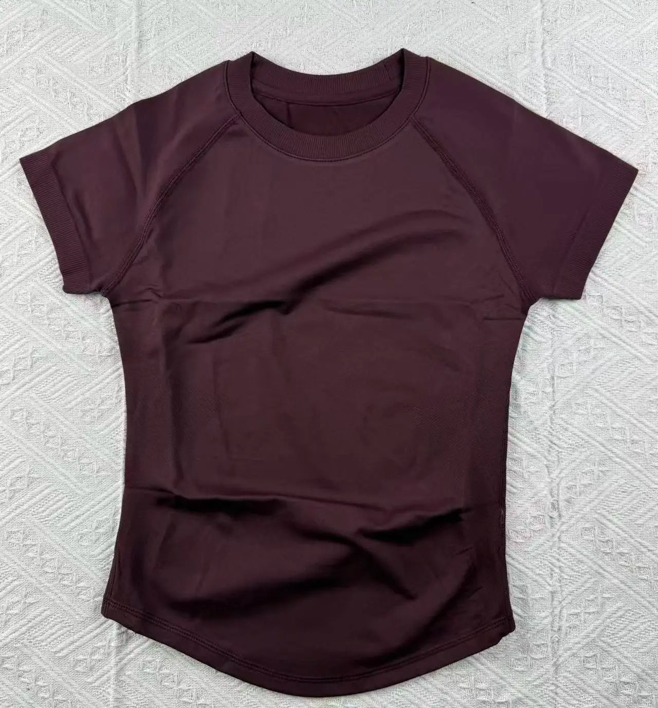 New Four Seasons 2-piece Sports Set Short Sleeve Round Neck Seamless Indoor Yoga Top Boxing Fitness Running Shorts Sports Set
