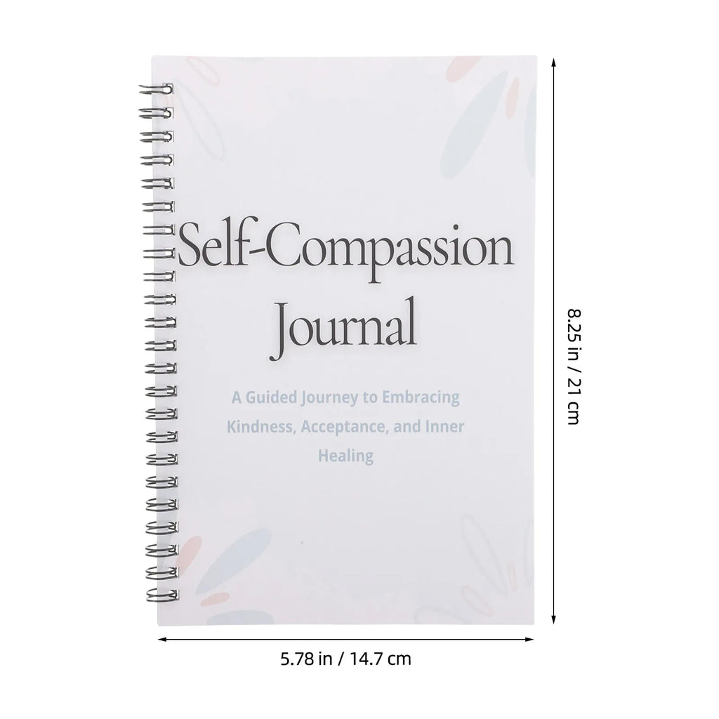 Self-Compassion Journal Gratitude Notebook Personal Growth Guided Prompts Daily Reflection Mindfulness Diary for Women and Men