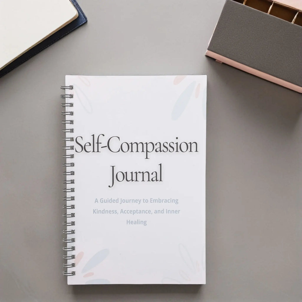 Self-Compassion Journal Gratitude Notebook Personal Growth Guided Prompts Daily Reflection Mindfulness Diary for Women and Men